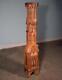 64 Tall Intricate Antique Model Of A Gothic Tower In Walnut Wood With Inlay