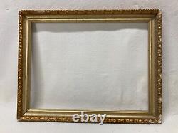 Antique 24x18 Gold Gilt Early 20th Century Large Picture Frame b