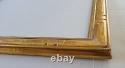 Antique American Fits 20x24 Frame Carved Newcomb Macklin Style Gold Gilt Art Old