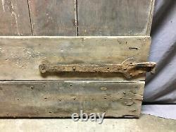 Antique Early 18TH Century Dutch Door Old VTG Wrought Iron Hardware 1170-21B