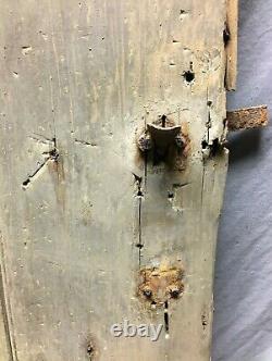 Antique Early 18TH Century Dutch Door Old VTG Wrought Iron Hardware 1170-21B