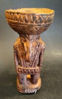 Antique Sepik River Betel Nut Mortar NEW GUINEA Late 19th/Early 20th Century