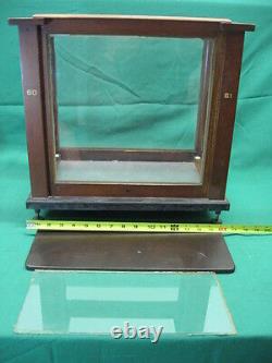 Antique Wood Display Case for Scale or other Instruments Early 20th Century