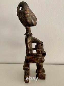 Ashanti Asante Maternity Early 20th Century Fertility Wood Figure African Ghana