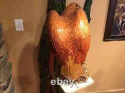 Bamboo Hand Made Eagle Early 20th Century