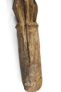Dogon Figural Staff or Post Mali Early 20th Century