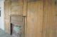 Early 18th Century Wood Panel Fireplace Wall