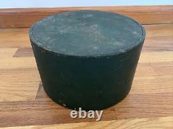 Early 19th Century Dry Surface Green Painted Measure, 9 Across By 5 1/4 Tall