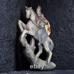 Early 19th Century German Religious Carved Wall Plaque