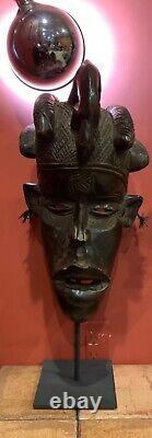 Early 20 th century Dan tribe mask