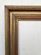 Early 20th Century Antique Frame Wide With Distressed Roman Gilding Fits 18 X 29