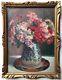 French Impressionism Bouquet Of Flowers In A Vase Oil Painting