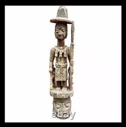 Huge Antique Mask Headdress Yoruba Epa 4.69feet Pre-owned Early 20 Century