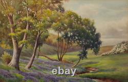 J. L. Barker Early 20th Century Watercolour, Shoreton Woods