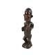 Kuba Wood Female Figure Miniature 8 Inch Congo