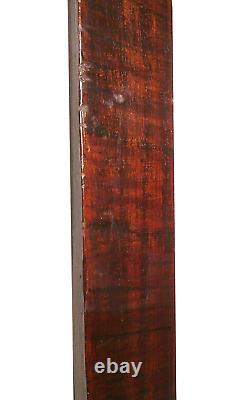 Rare Early 19th C American Folk Art Antique Faux Grain Painted Wdn Picture Frame