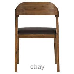 Rasmus Mid Century Wood Dining Chair Chestnut Rustic, Mid-Century Modern