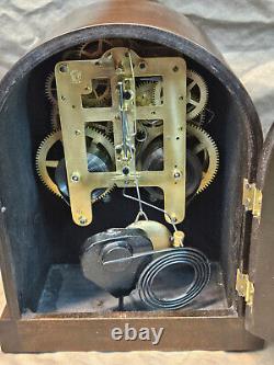 Restored Seth Thomas Mahogany Mantle Clock ©1928 Orig Movement