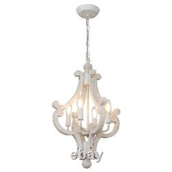 Shabby Chic Chandelier Rustic Antique Farmhouse Light Fixture French Country Bar
