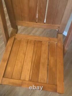 Vintage Early 20th Century Ant Solid Hardwood Folding Chair Rare find